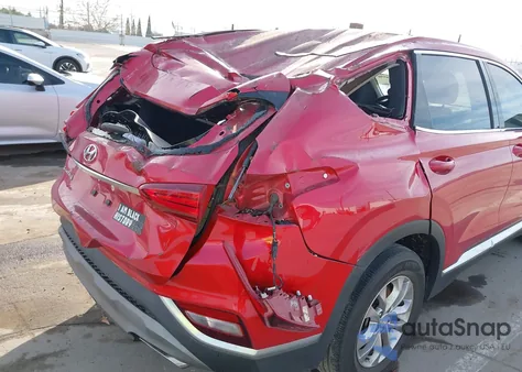 2020 Hyundai Santa Fe Sel from USA, damaged, VIN 5NMS33AD1LH219170